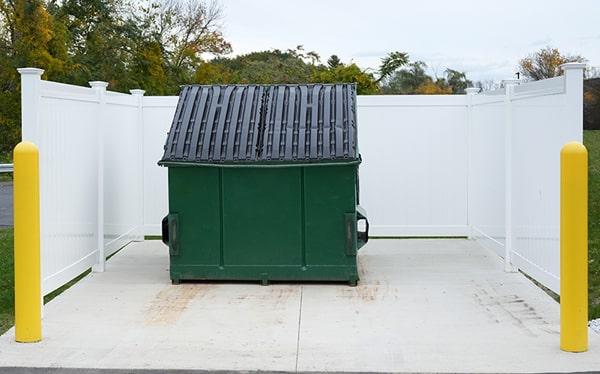 we offer a variety of commercial dumpsters in different sizes to fit your needs